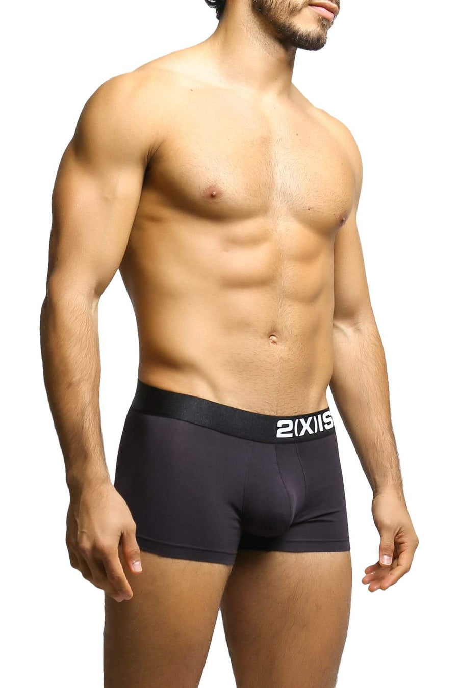 2(X)IST Black Electric Cotton Stretch Trunk
