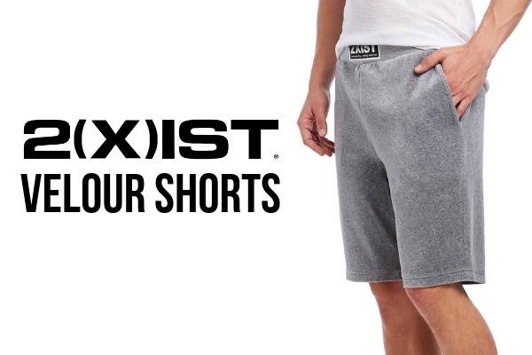 2(X)IST Velour Shorts