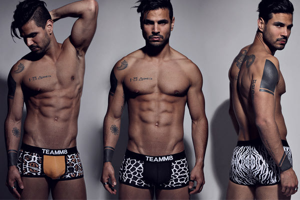 Teamm8 Animal Print Trunks