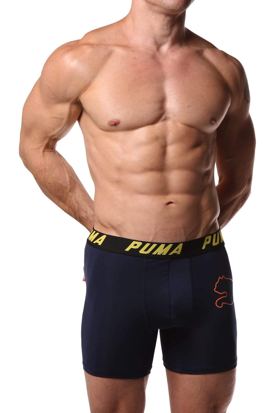 PUMA Navy Cat Boxer Brief