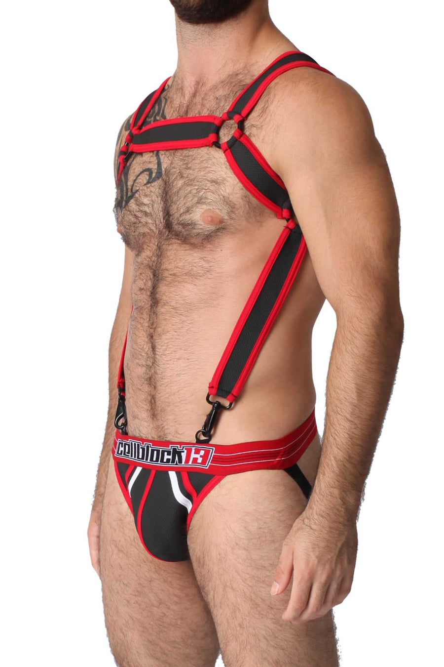 CellBlock 13 Red Samurai Neoprene Jockstrap