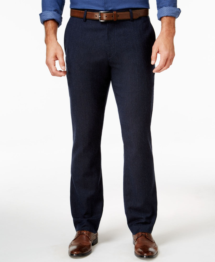 Tasso Elba Men's Cotton Wool Blend Pants