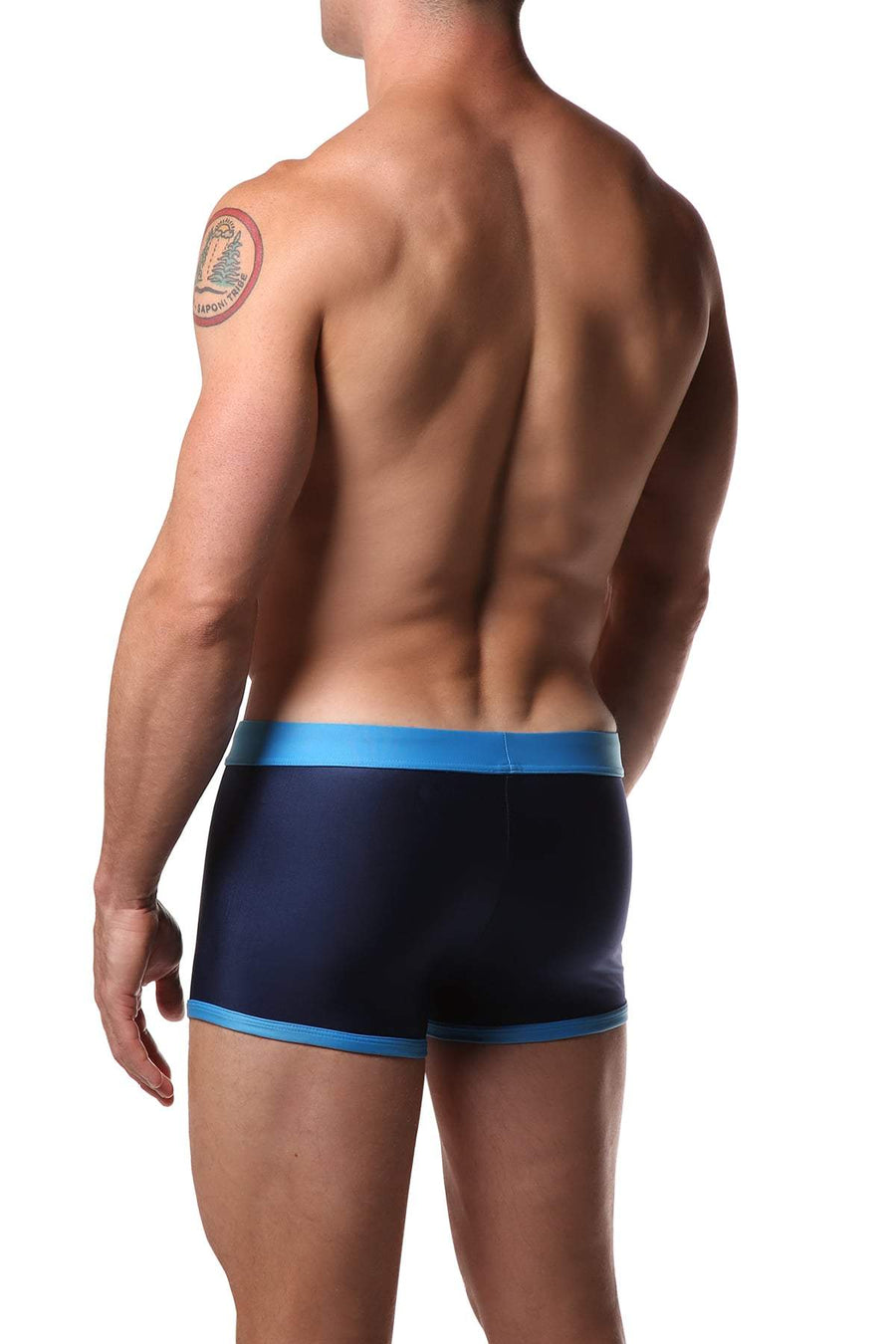 Kine Navy & Blue Swim Trunks