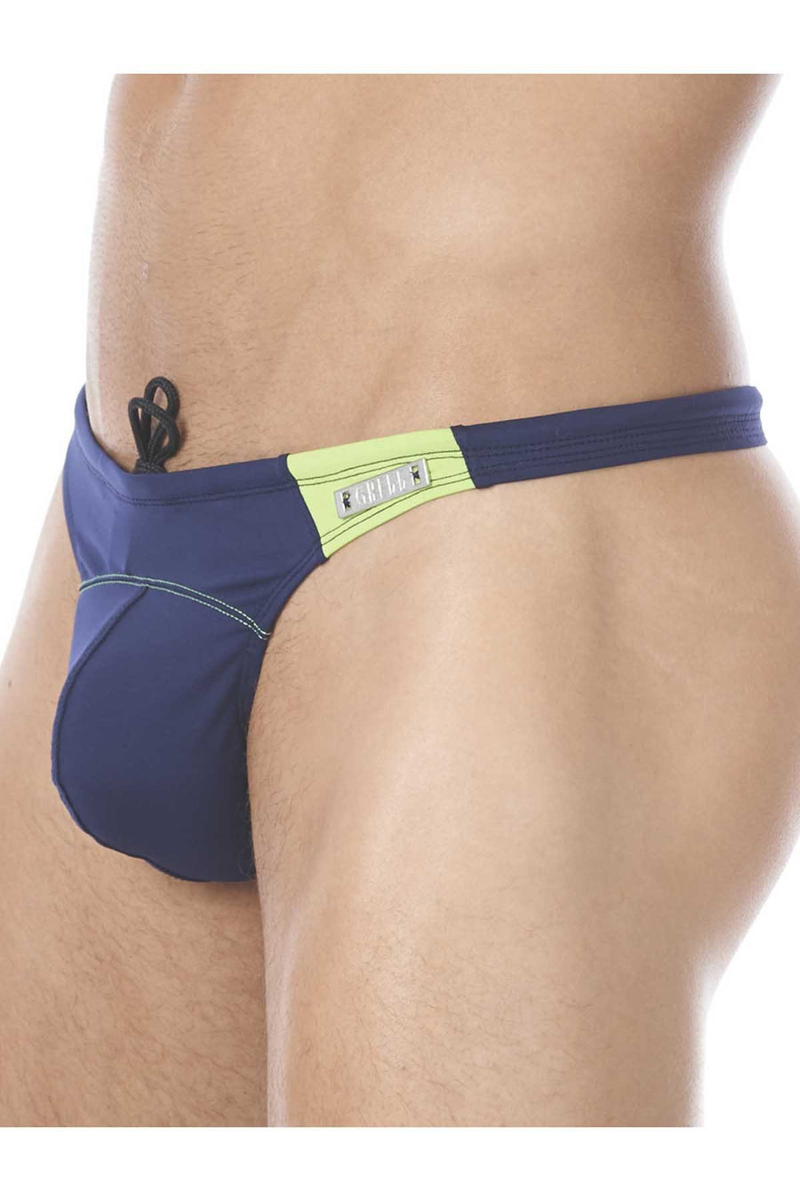 Gregg Homme Navy Pool Party Swim Thong