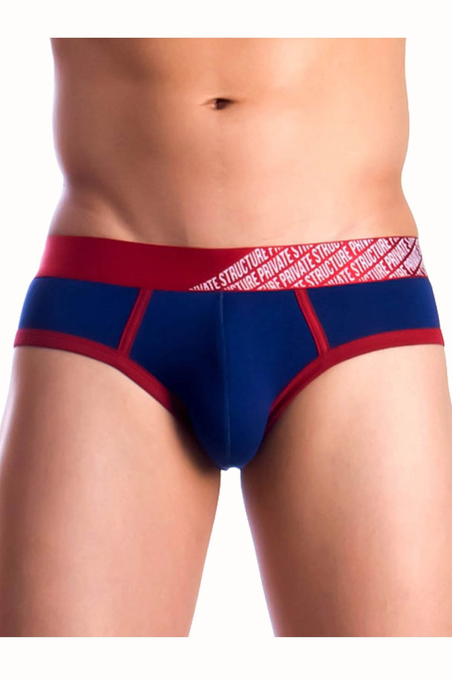 Private Structure Navy Platinum Mini Brief
