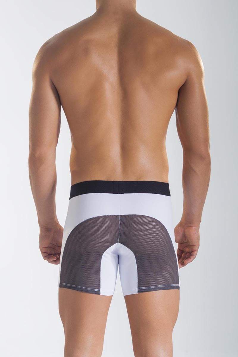 Mandies White Target Boxer Brief