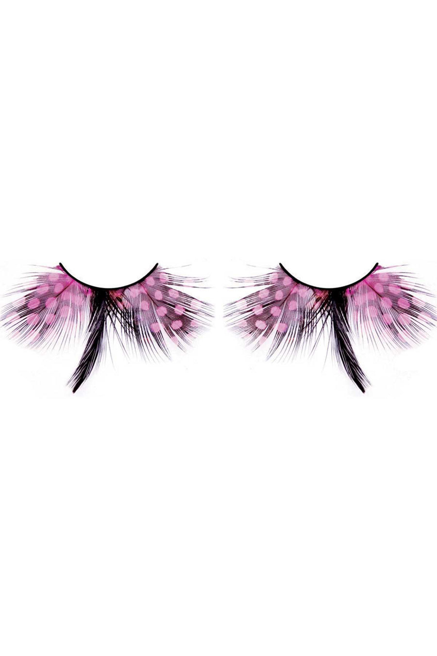 Baci Baby Pink Magic Colors Feather Eyelashes