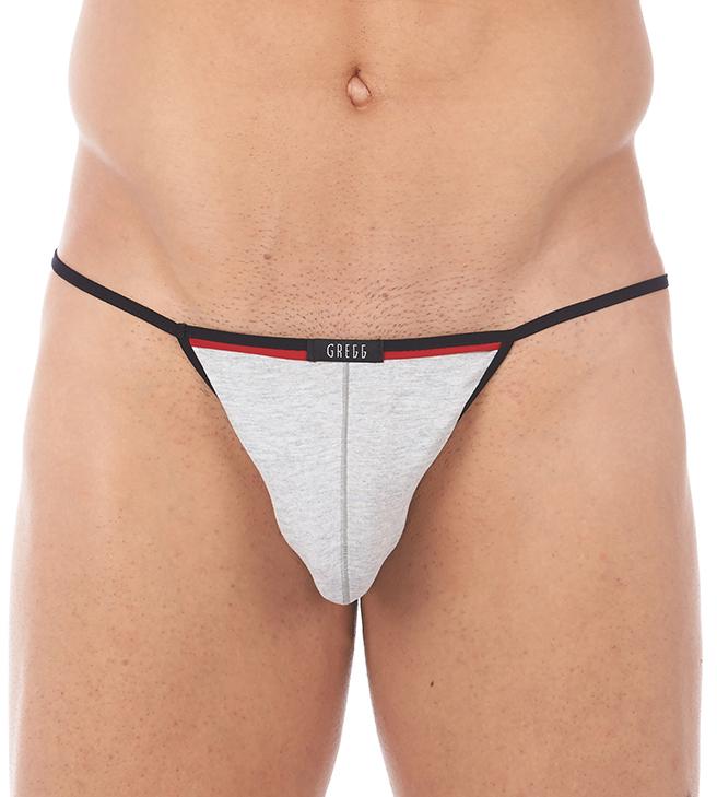 Gregg Homme Light Grey Heat Mesh Vent Modal G-String