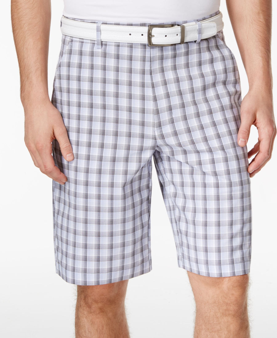 Greg Norman for Tasso Elba Men's Windowpane Golf Short