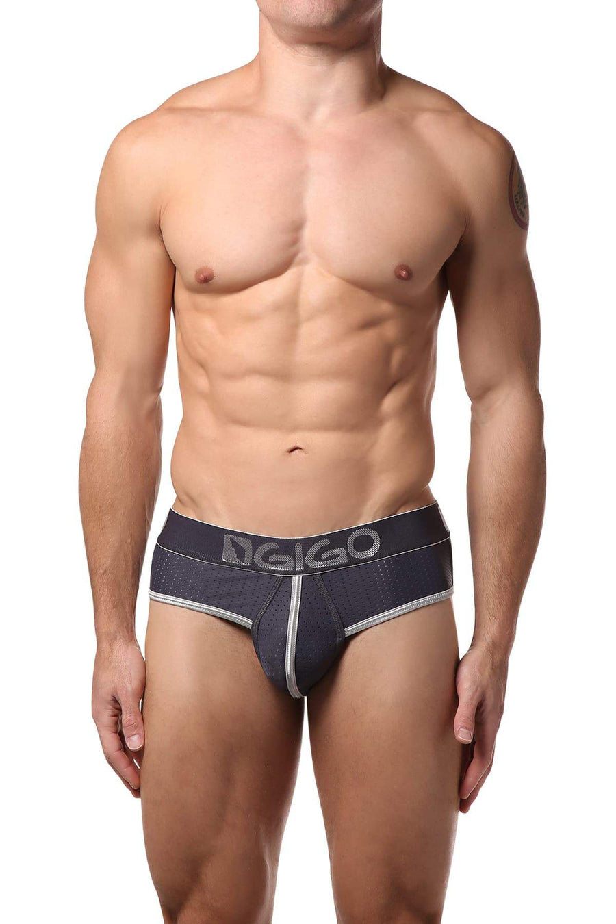 Gigo Grey Hollow Jock Brief