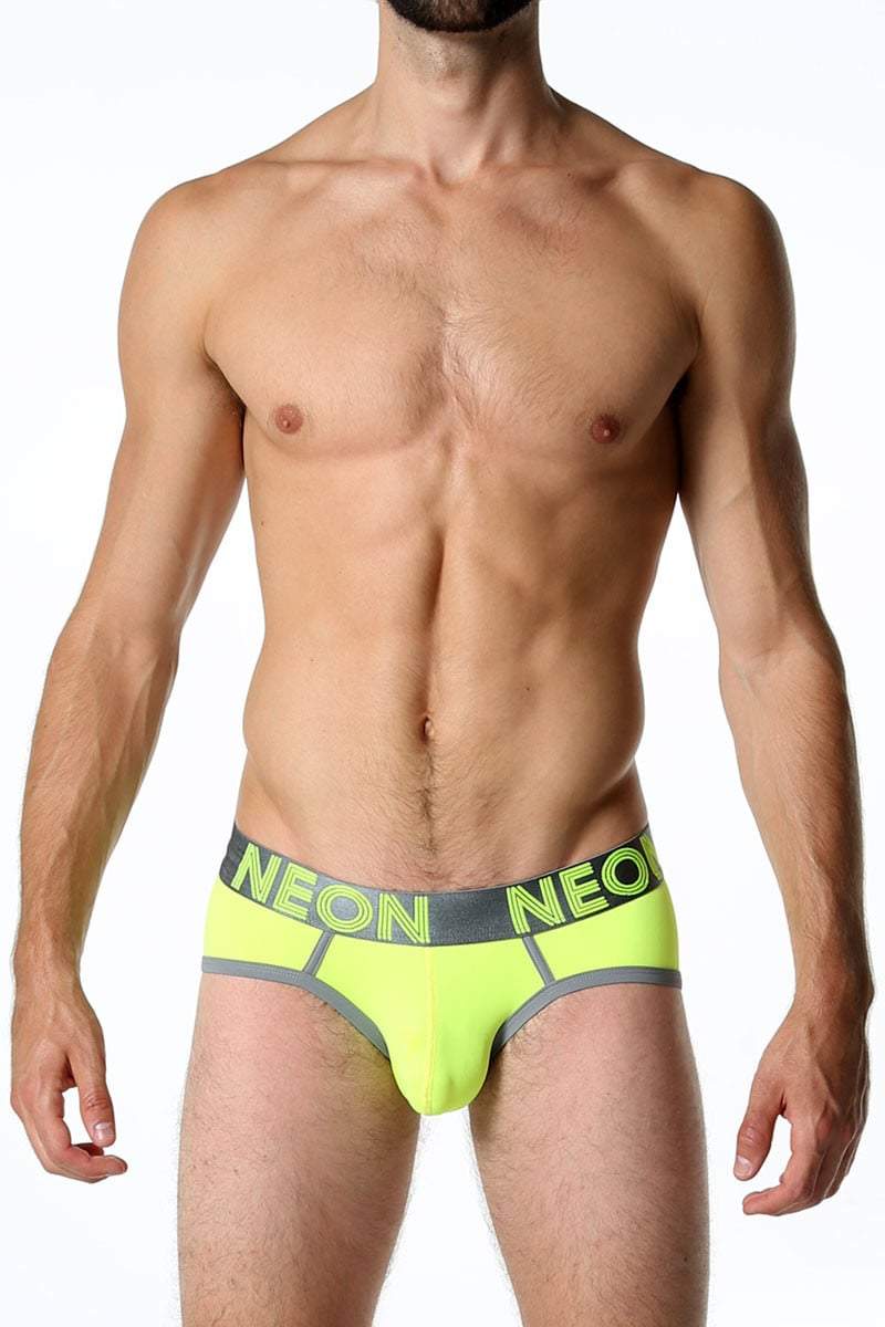 CheapUndies Neon Yellow Brief