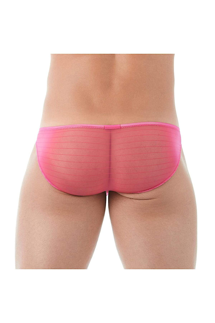 Gregg Homme Pink Mesh Suspender C-Ring Brief