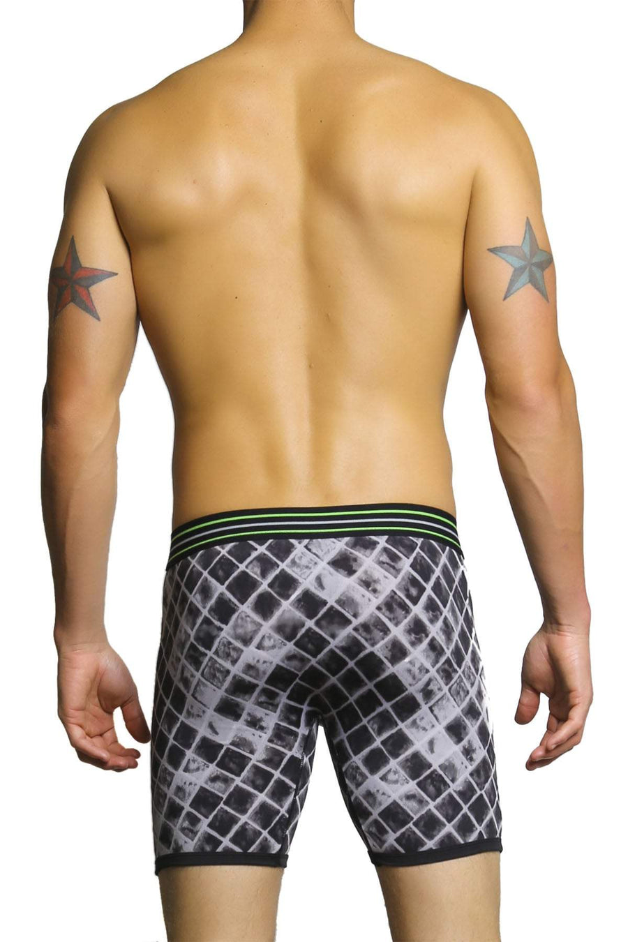 Balanced Tech Black Square Performance Boxer Brief