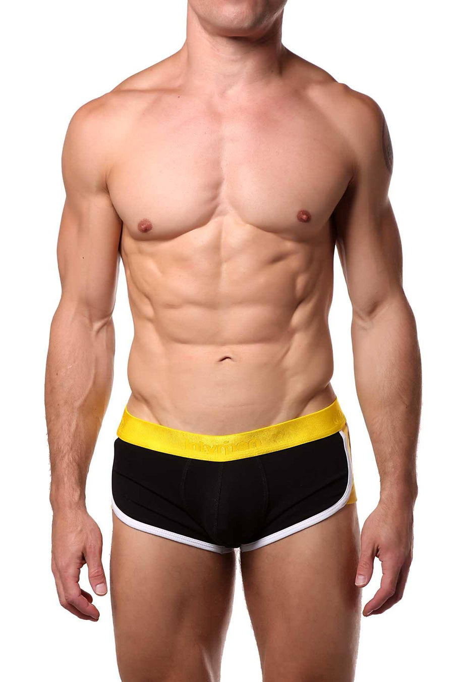 Intymen Black/Yellow Skip Jock-Trunk