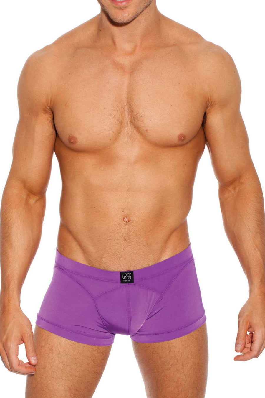 Gregg Homme Purple Wonder Microfiber Low-Rise Boxer Trunk