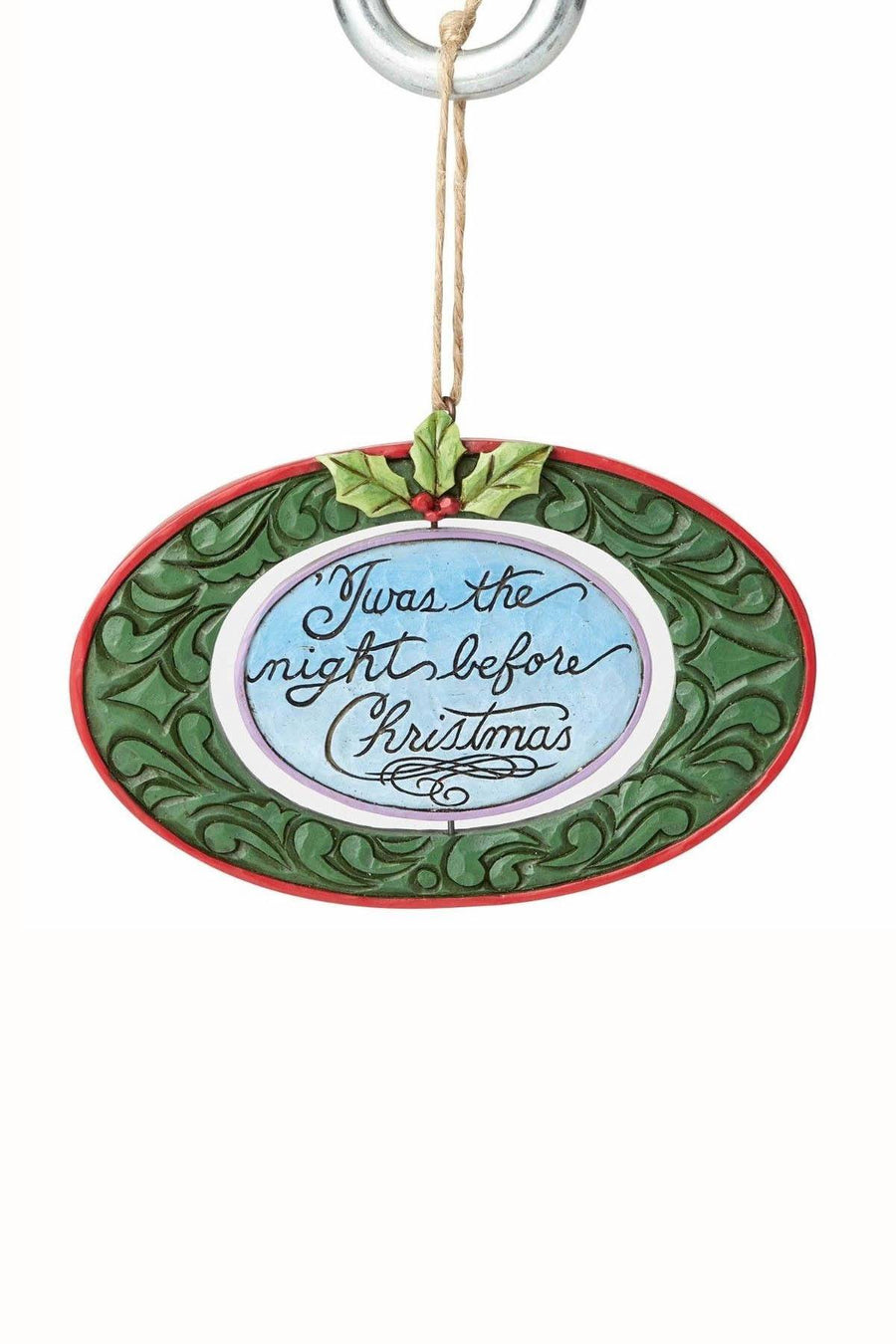 Jim Shore Heartwood Creek 'Twas the Night Rotating/Hanging Ornament