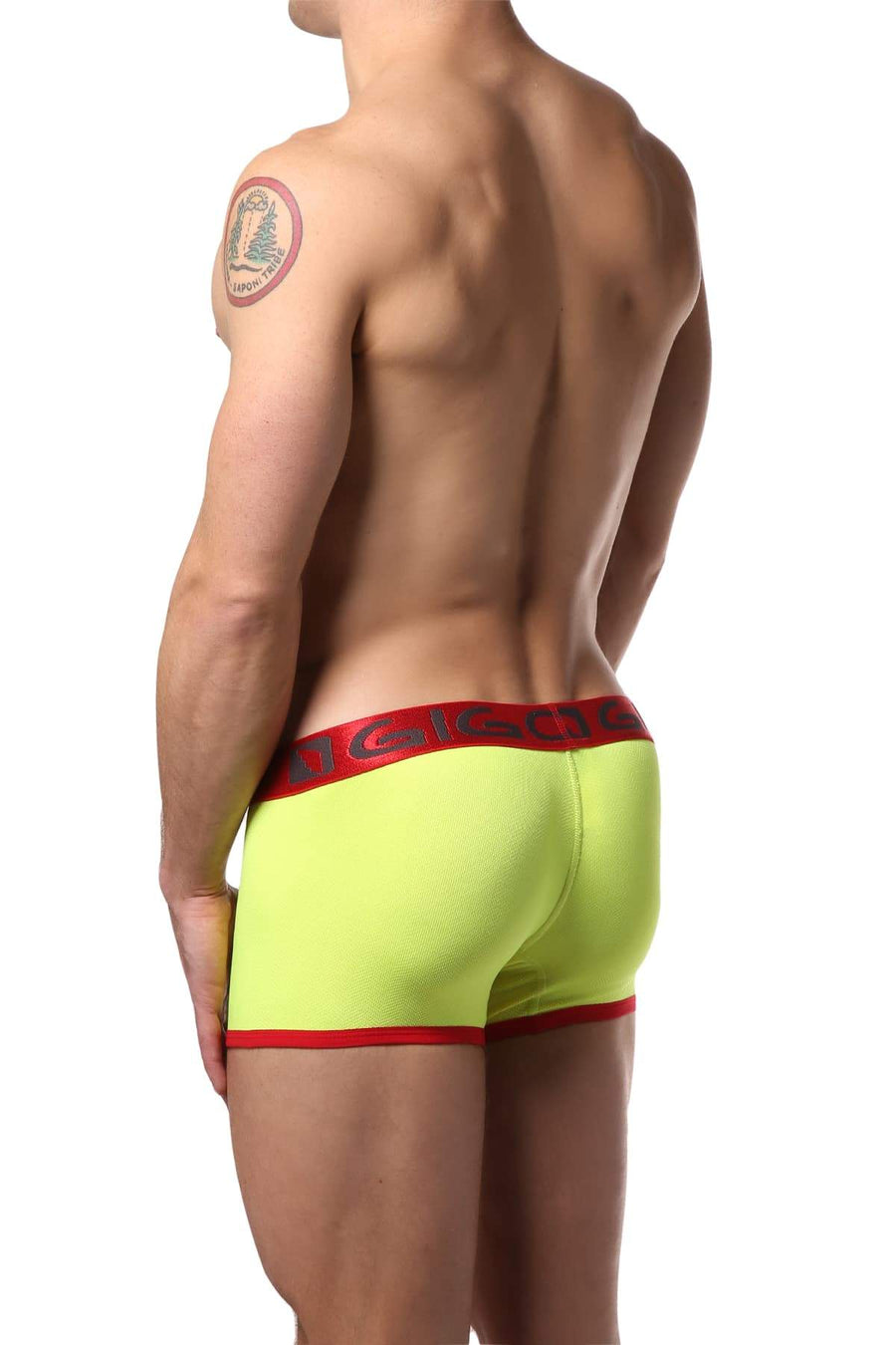 Gigo Yellow Simple Short Boxer