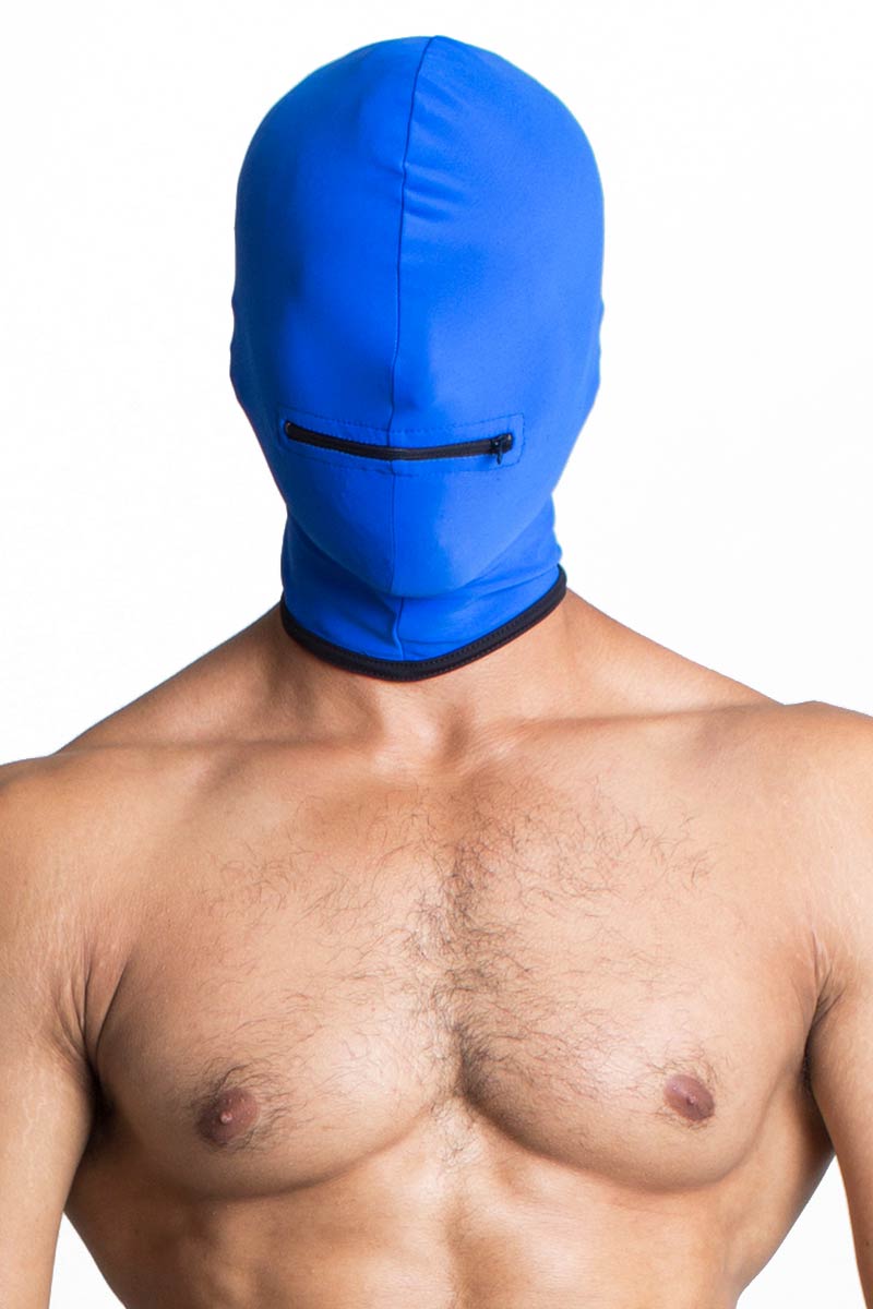 Cell Block 13 Blue Zipper Mask