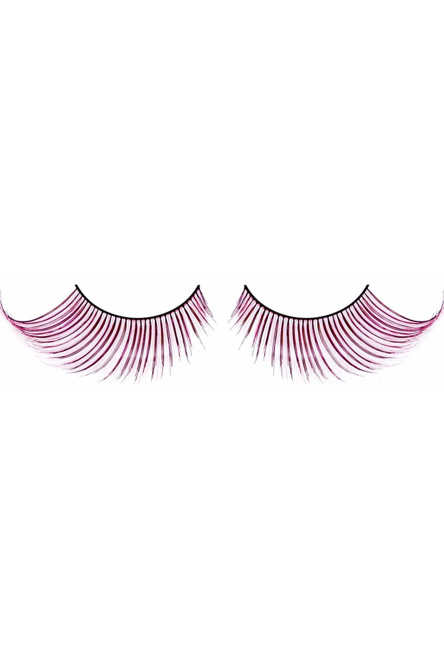 Baci Pink & Black Curled Magic Colors Eyelashes