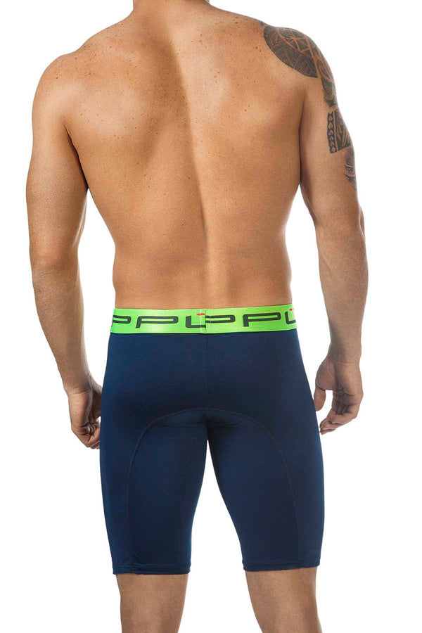 PPÜ Dark-Blue Long Boxer Brief