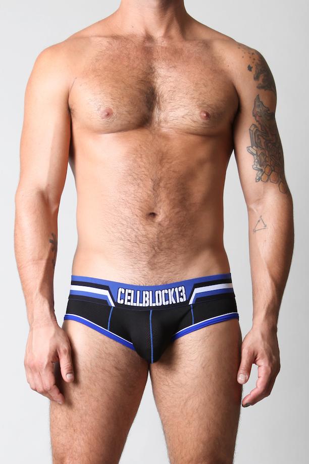 Cellblock 13 Blue Interceptor Slingback Jockstrap
