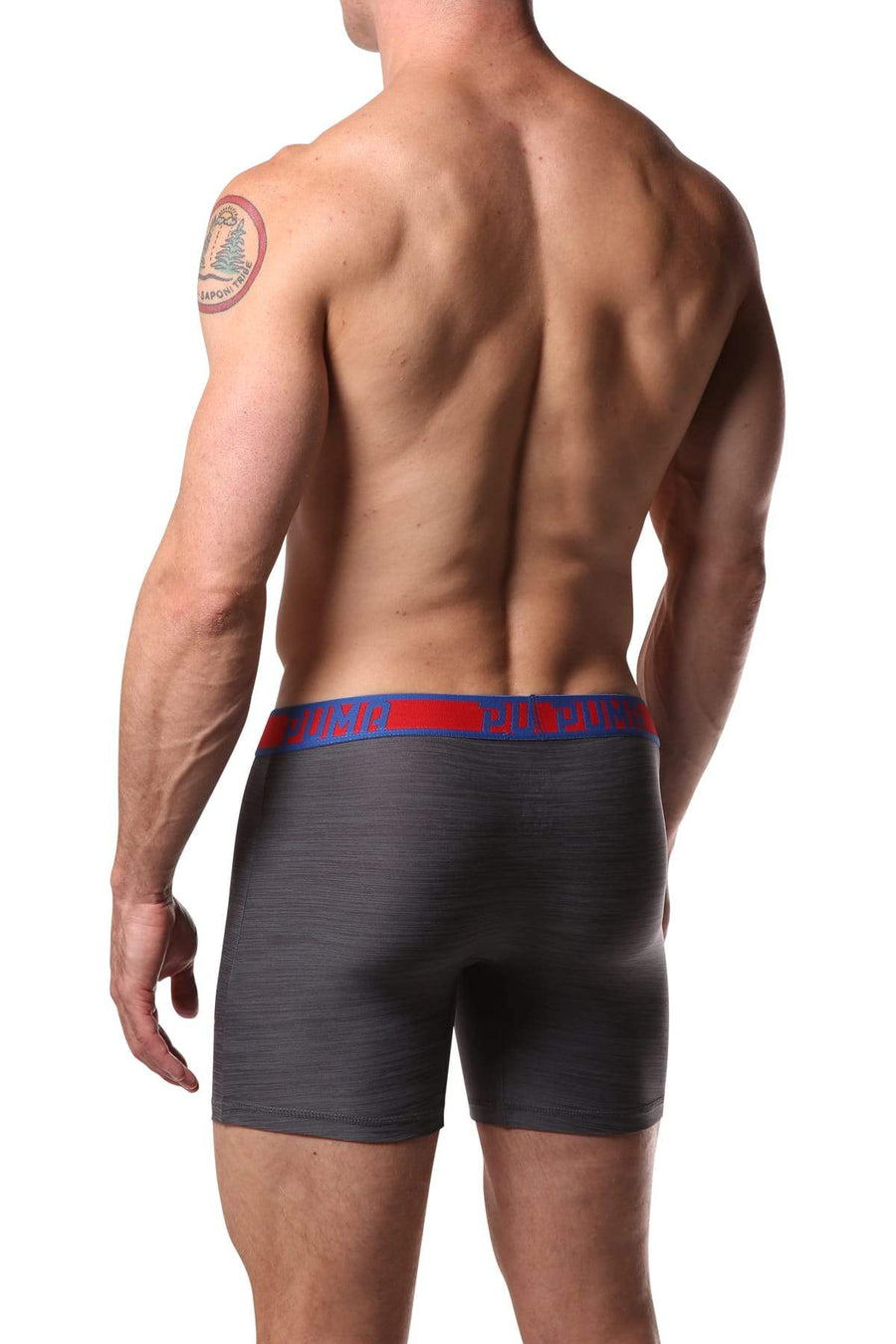 PUMA Grey Stripe Boxer Brief