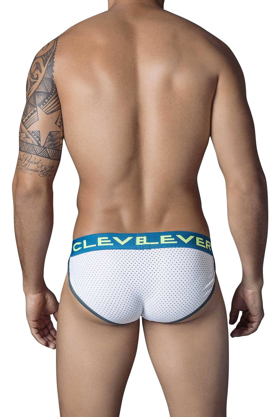 Clever White/Blue Spaceman Brief