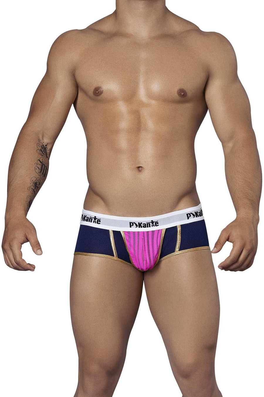 Pikante Dark-Blue/Fuchsia Hurricane Brief