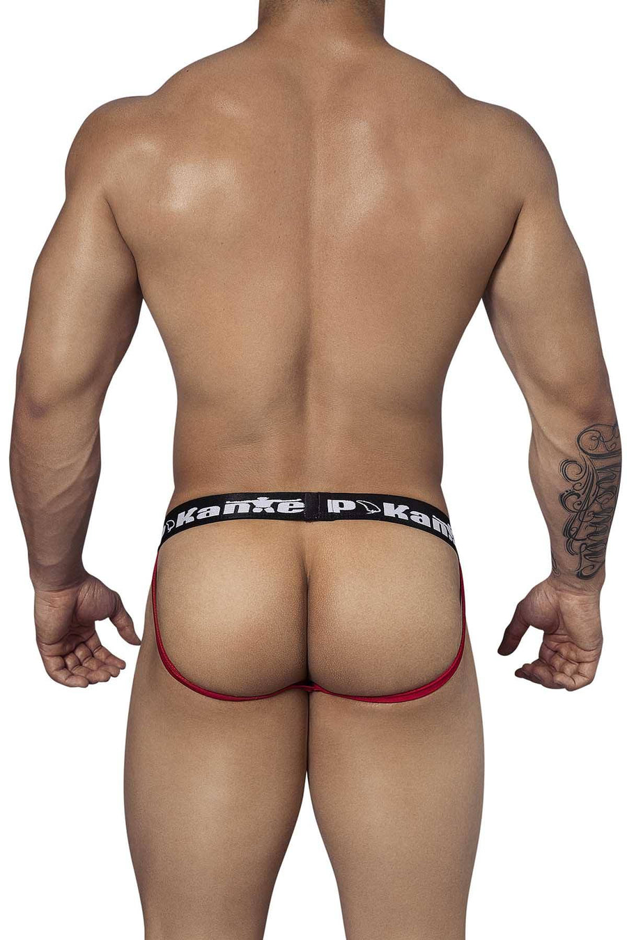 Pikante White/Red Freestyle Jockstrap