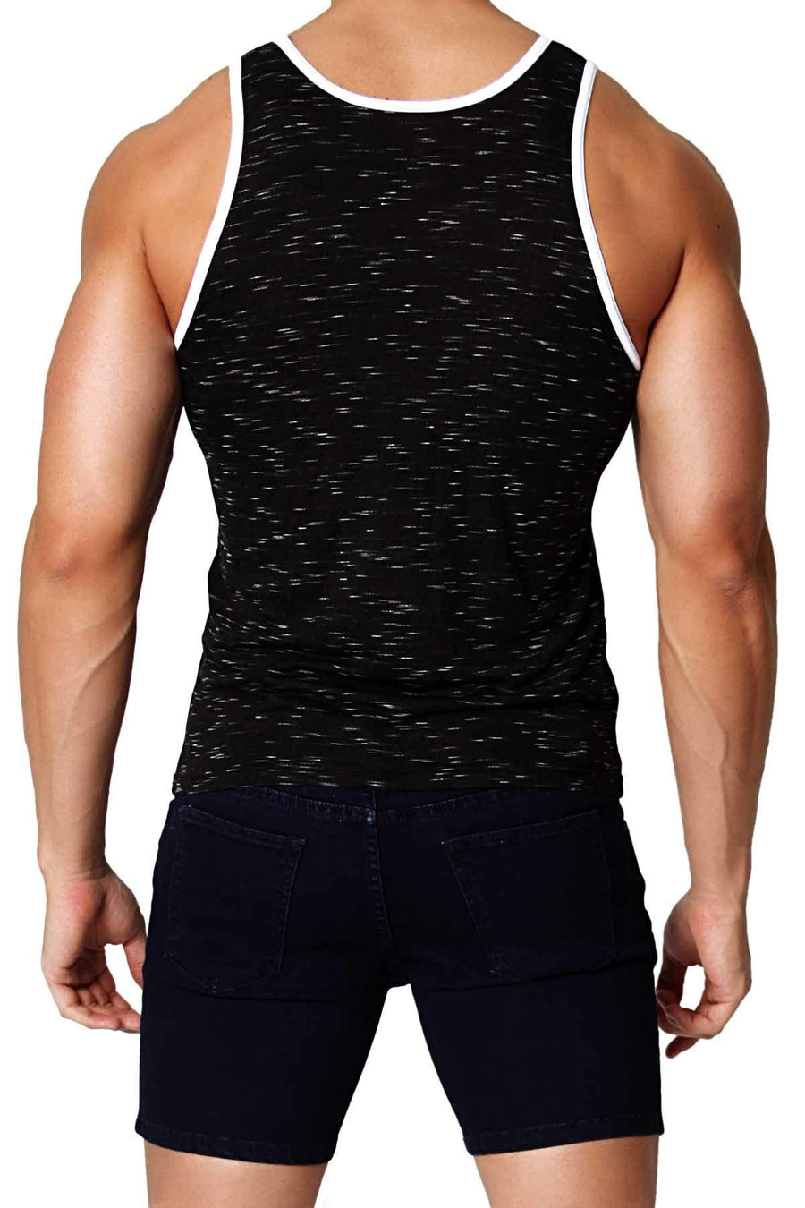 Timoteo Grey & Black Morro Bay Tank