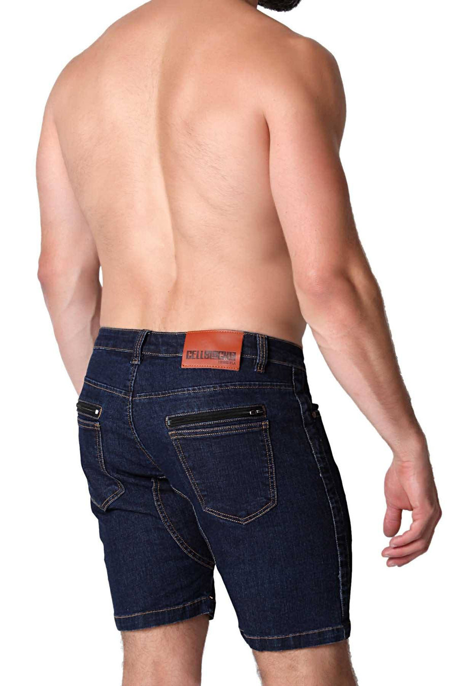 CellBlock 13 Indigo Castro Denim Short