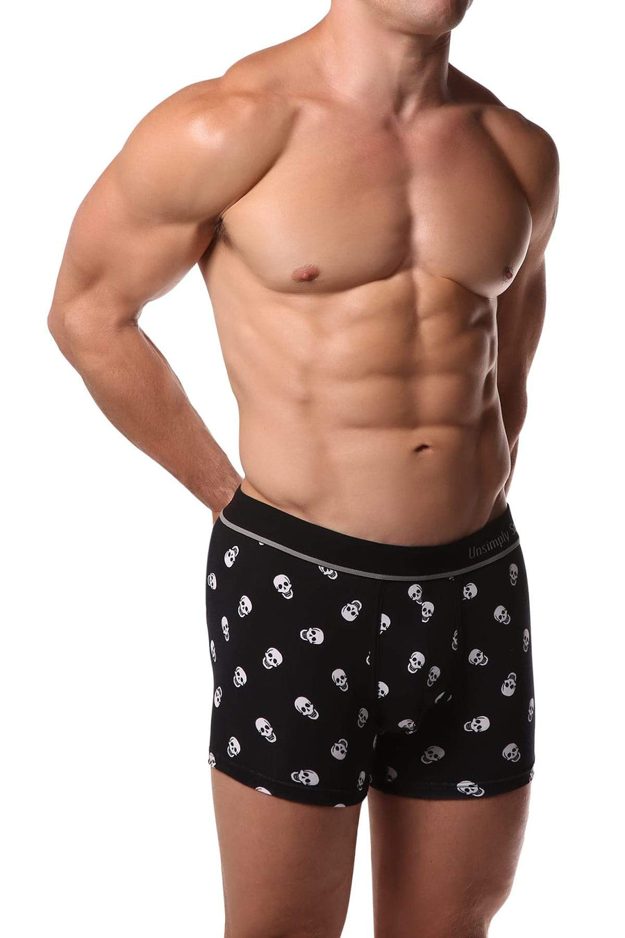 Unsimply Stitched White Skull Trunk