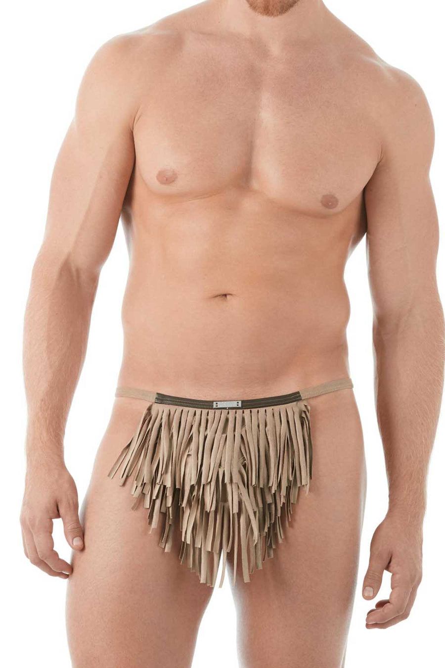 Gregg Homme Sand Wild West Faux Suede Thong