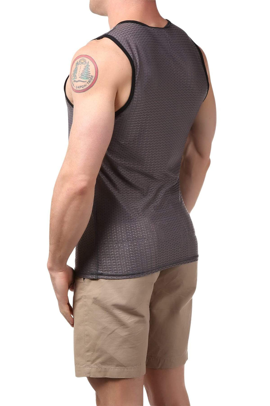 Gigo Grey Joki Ses Tank Top