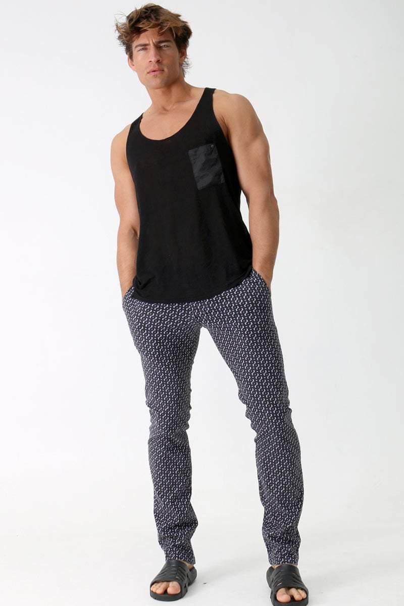 Rufskin Light Purple Klaus Pattern Pant