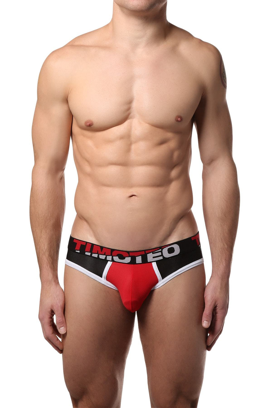 Timoteo Red Shockwave Athlete Brief