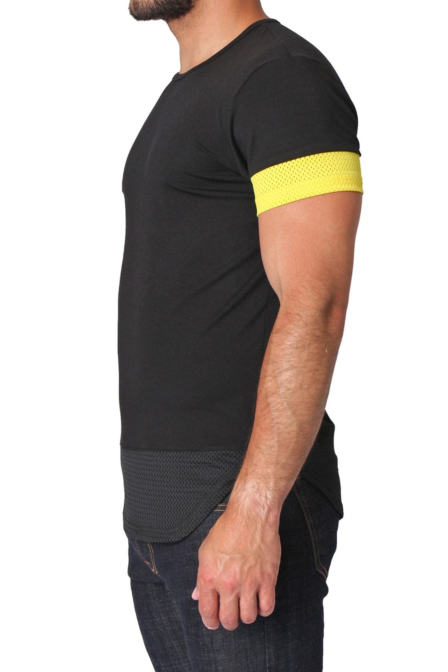 CellBlock 13 Yellow Black Hawk Tee