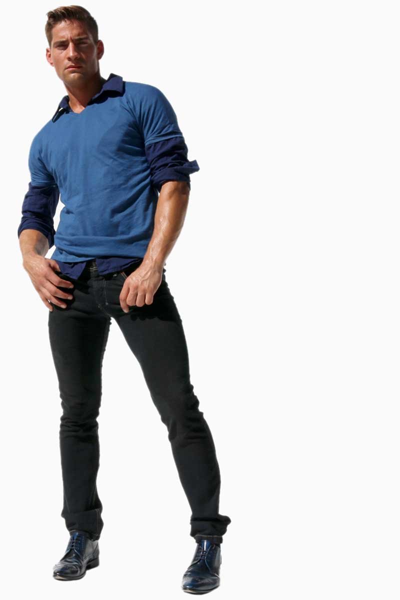 Rufskin Steel Blue Montana T-Shirt