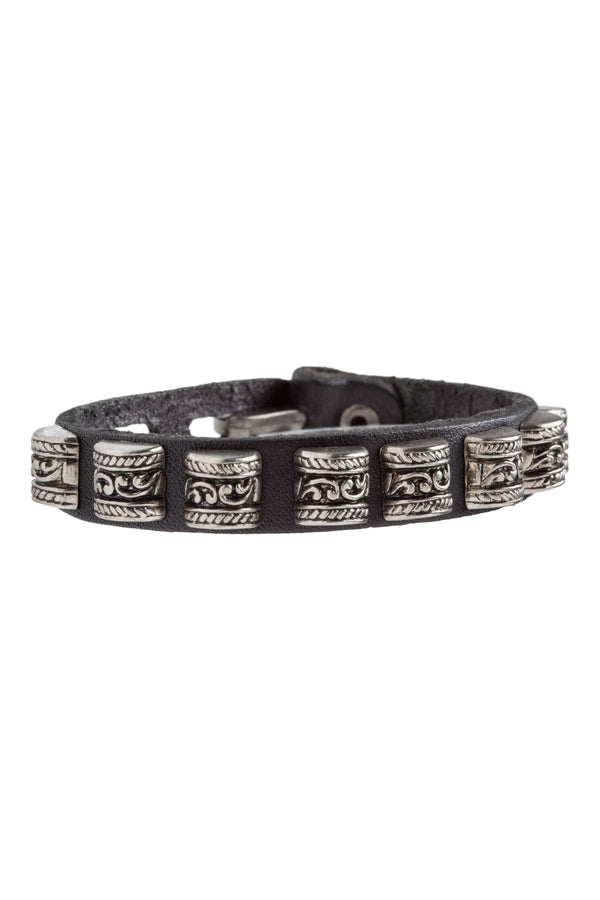Smash Tribal Leather Bracelet