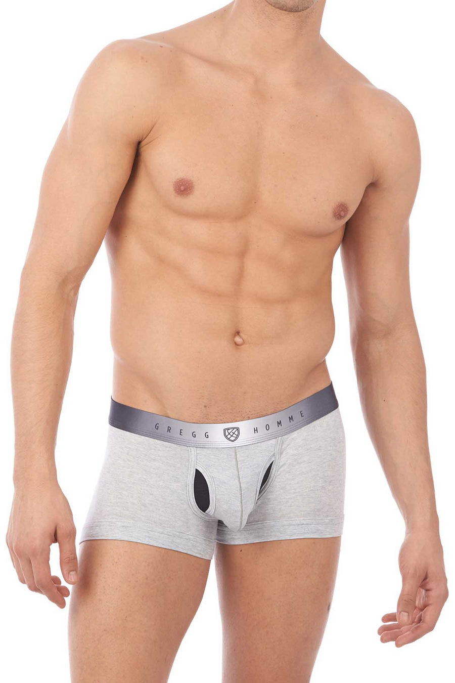 Gregg Homme Light Grey Heat Mesh Boxer Brief