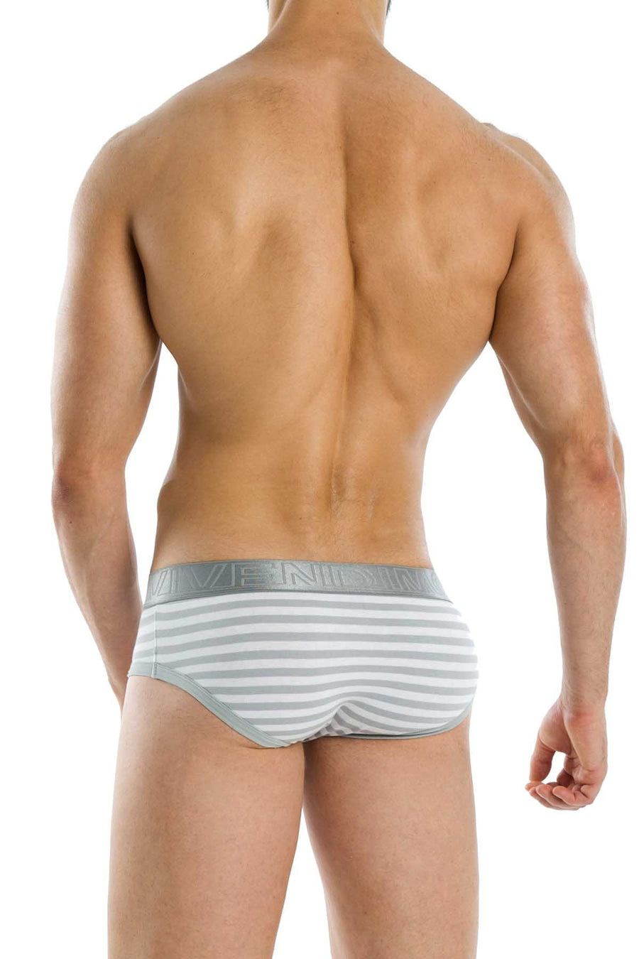Modus Vivendi Grey Wide-Line Midi-Brief