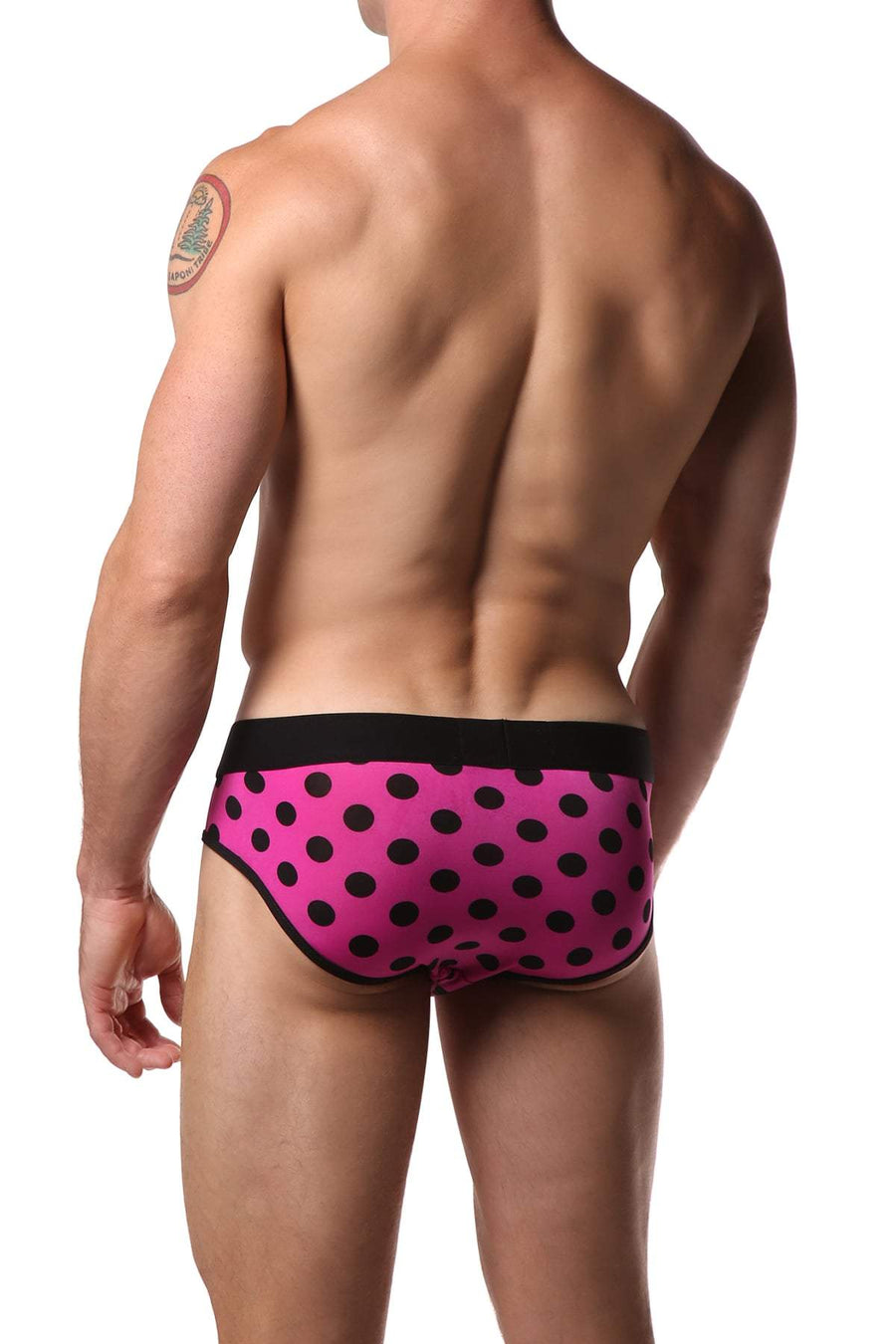 JustinCase Pink Polka Brief