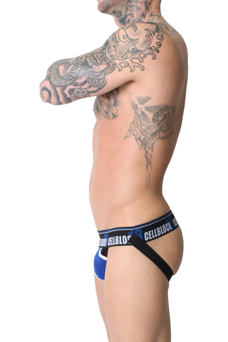 Cell Block 13 Blue Dark Room Jockstrap