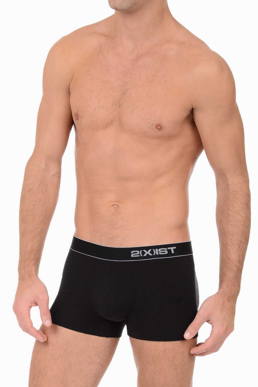 2(X)IST Black Pima Stretch Trunk
