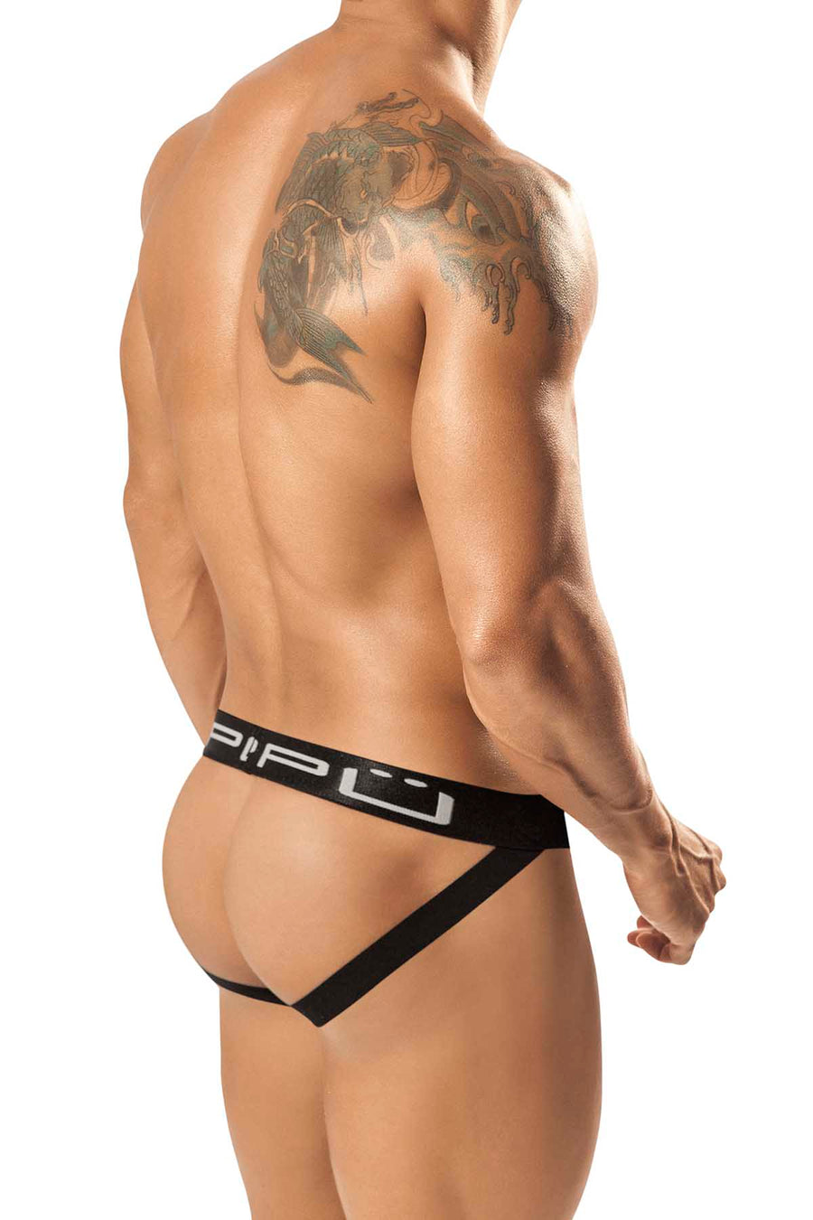 PPU Black & White Champs Jockstrap
