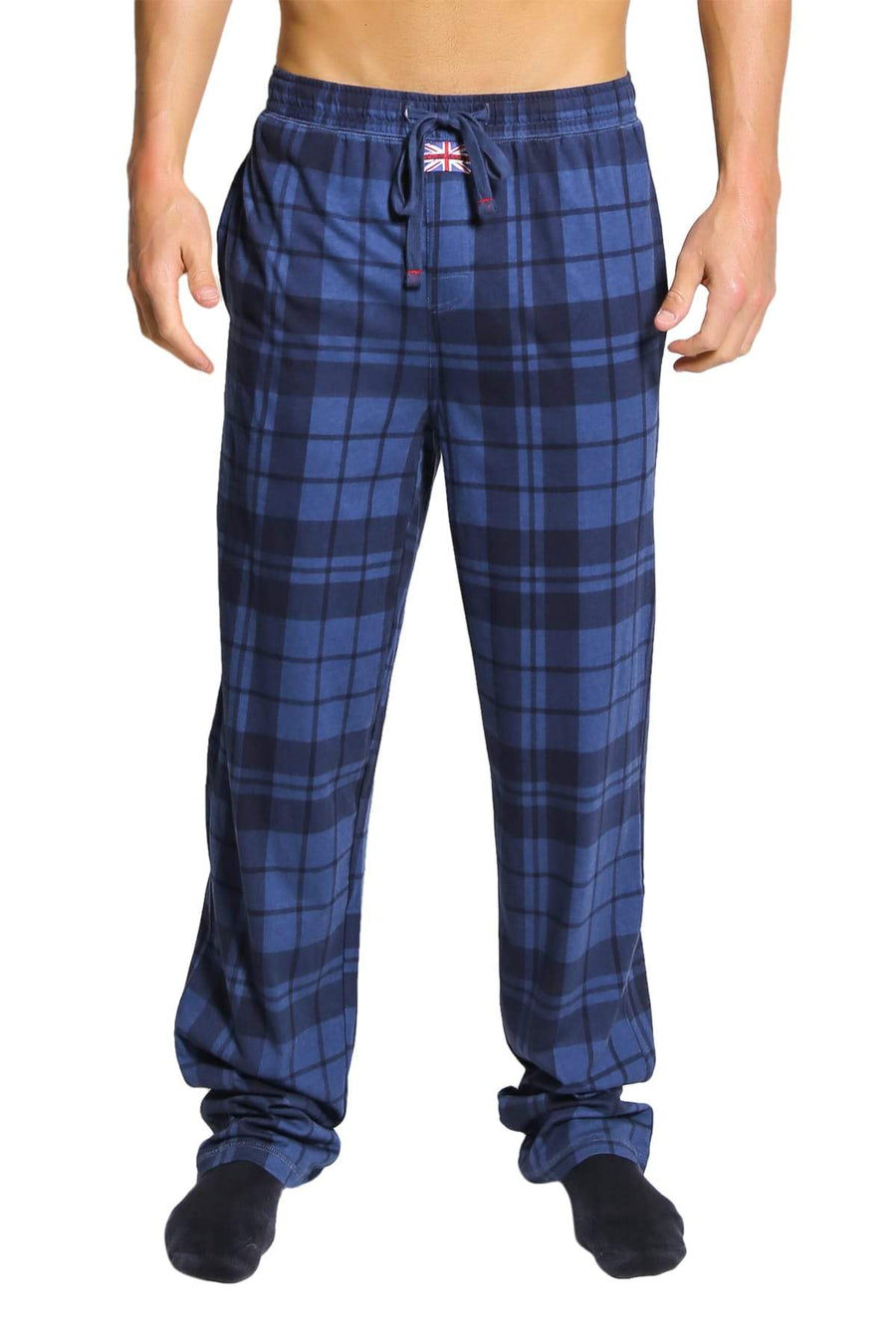 English Laundry Plaid Drawsting Pant
