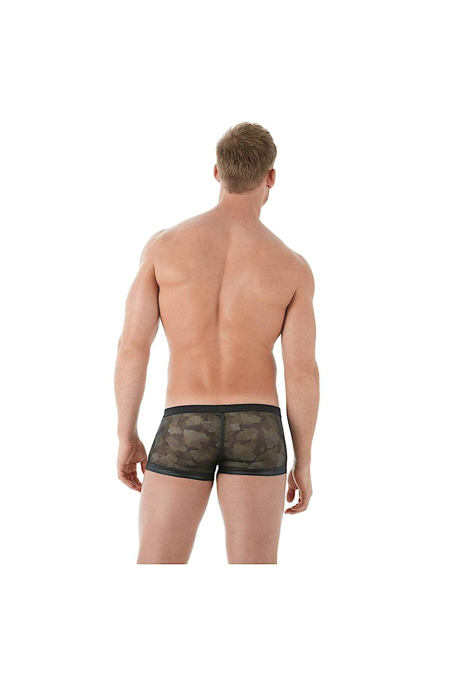 Gregg Homme Foil Camo Italian Mesh Boxer Brief