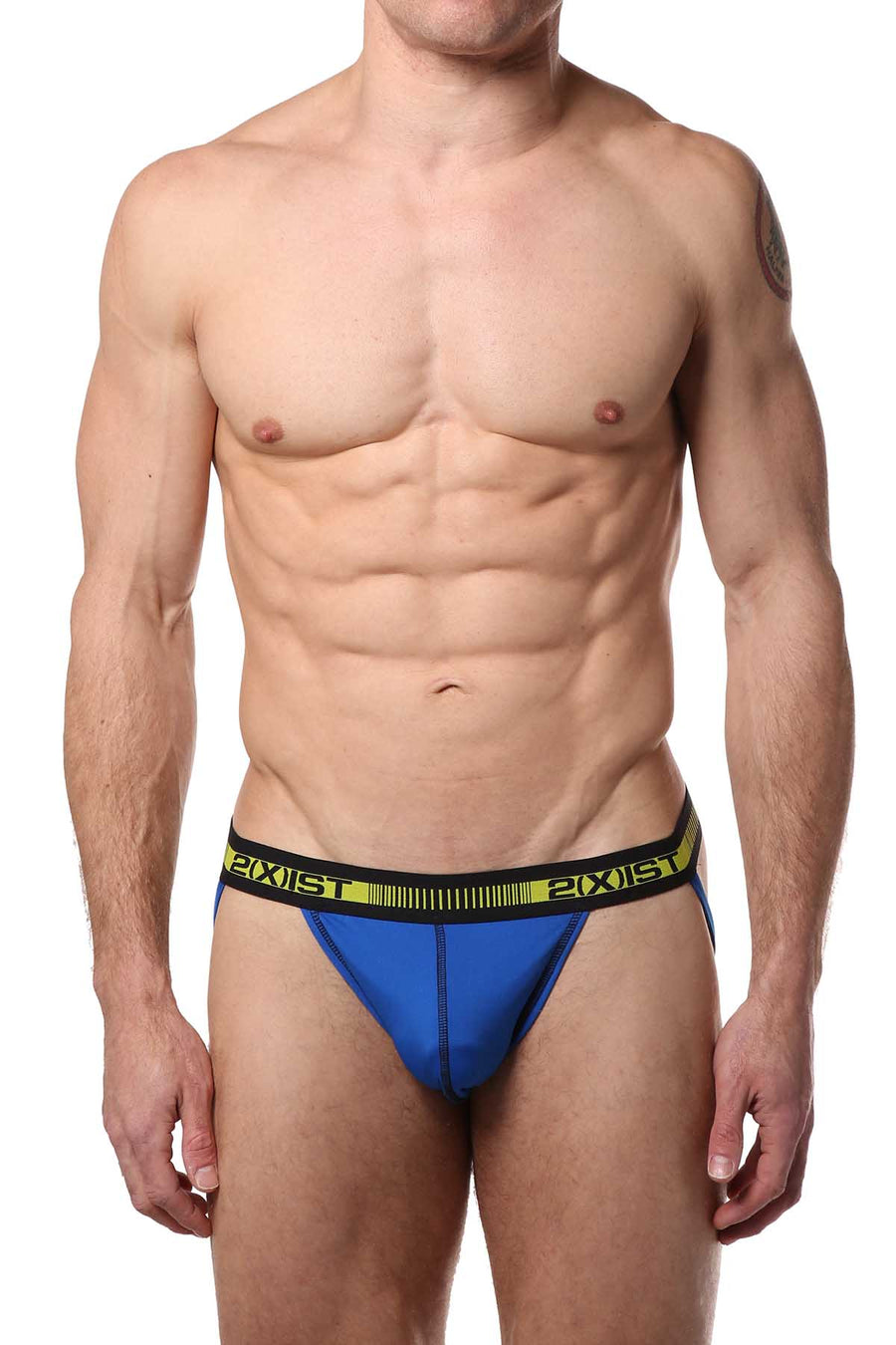 2(X)IST Blue & Black Performance Jock 2-Pack
