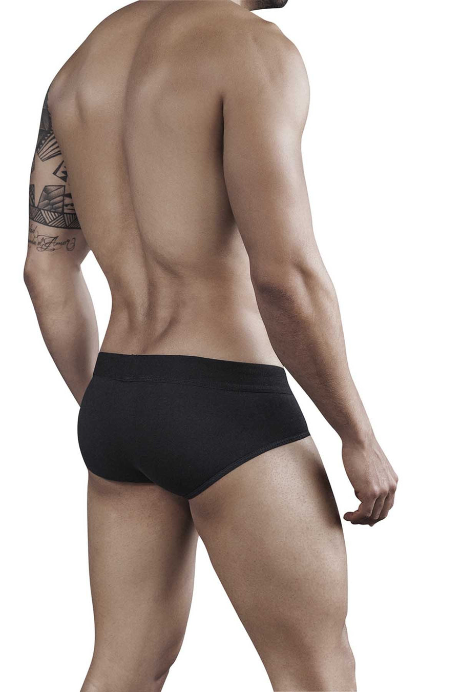 Clever Black Tupac Piping Brief