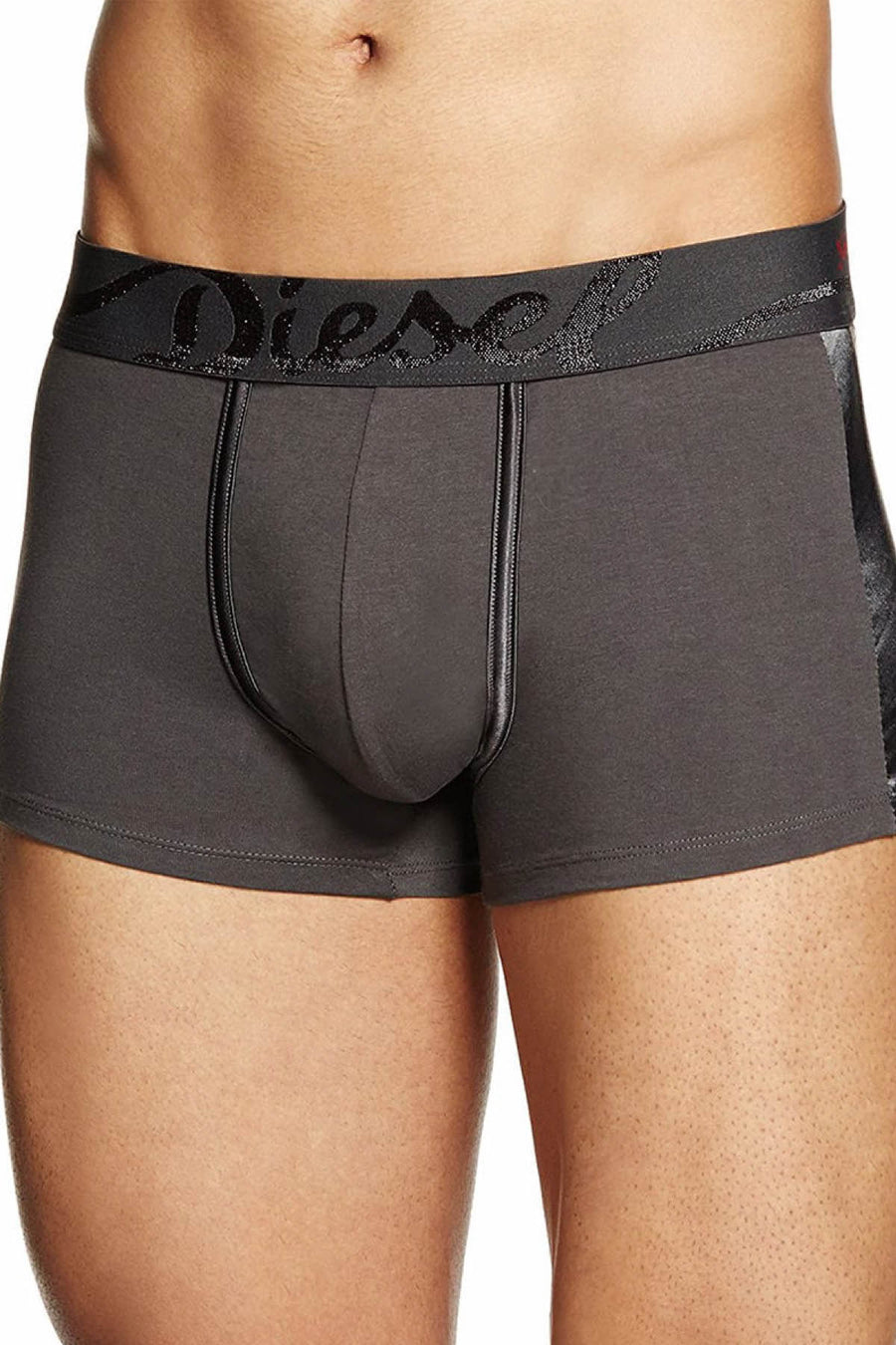 Diesel Charcoal-Grey Shawn Boxer Brief